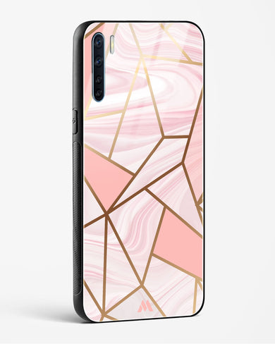 Liquid Marble in Pink Glass Case Phone Cover (Oppo)