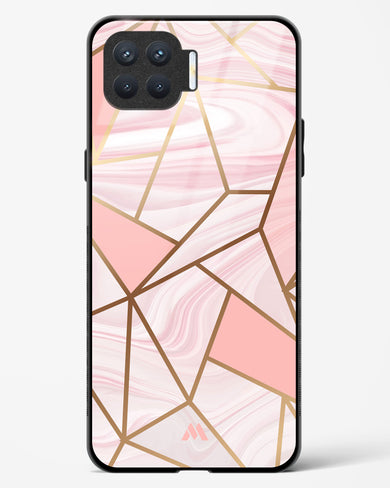 Liquid Marble in Pink Glass Case Phone Cover (Oppo)