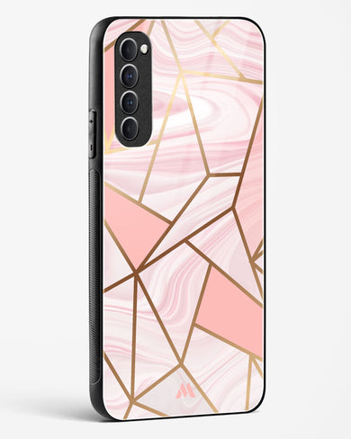 Liquid Marble in Pink Glass Case Phone Cover (Oppo)