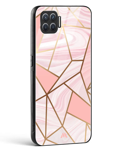 Liquid Marble in Pink Glass Case Phone Cover (Oppo)