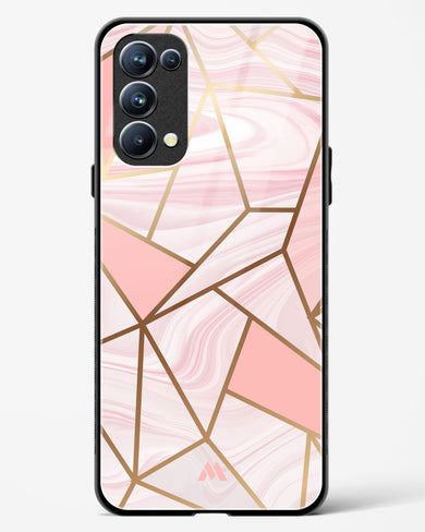 Liquid Marble in Pink Glass Case Phone Cover (Oppo)