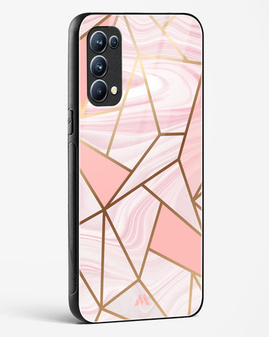 Liquid Marble in Pink Glass Case Phone Cover (Oppo)