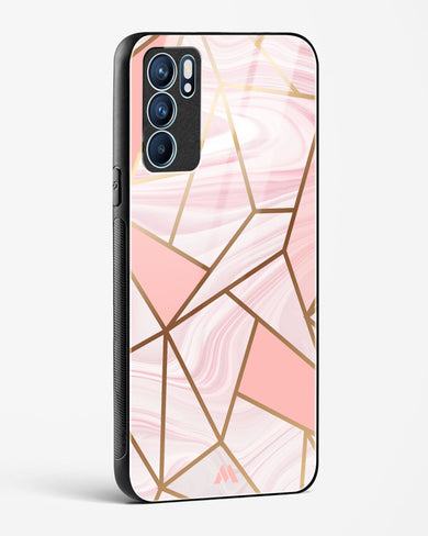 Liquid Marble in Pink Glass Case Phone Cover (Oppo)