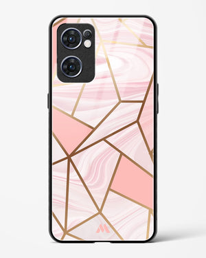 Liquid Marble in Pink Glass Case Phone Cover (Oppo)