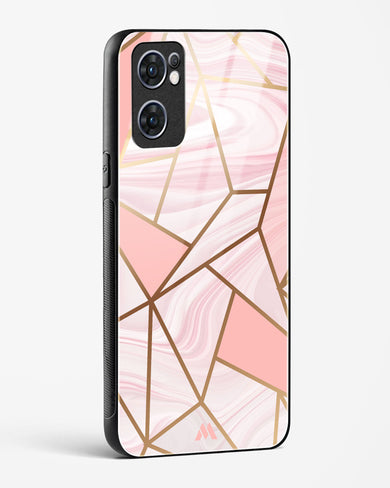 Liquid Marble in Pink Glass Case Phone Cover (Oppo)