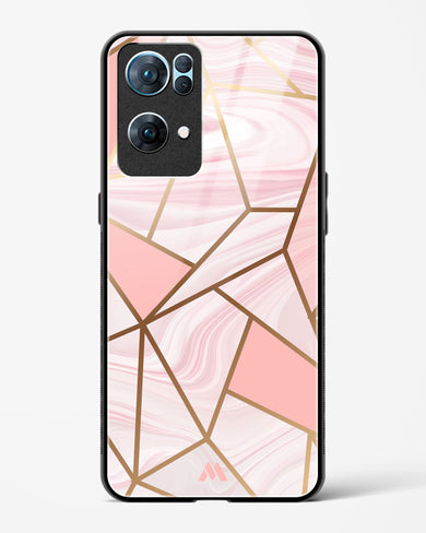 Liquid Marble in Pink Glass Case Phone Cover (Oppo)