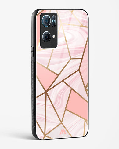 Liquid Marble in Pink Glass Case Phone Cover (Oppo)