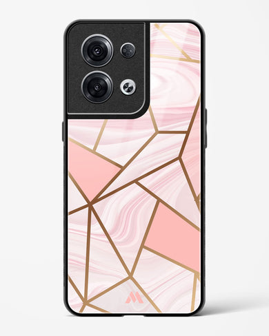 Liquid Marble in Pink Glass Case Phone Cover (Oppo)