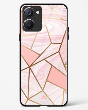 Liquid Marble in Pink Glass Case Phone Cover-(Realme)