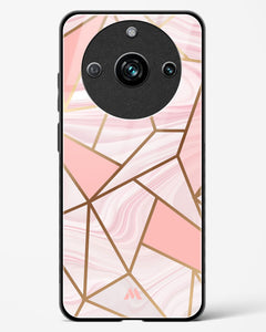 Liquid Marble in Pink Glass Case Phone Cover (Realme)