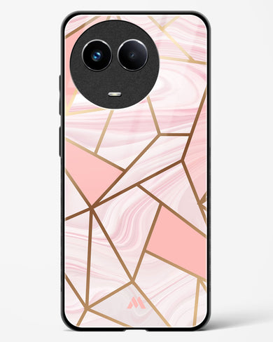 Liquid Marble in Pink Glass Case Phone Cover (Realme)