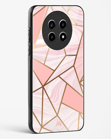 Liquid Marble in Pink Glass Case Phone Cover (Realme)