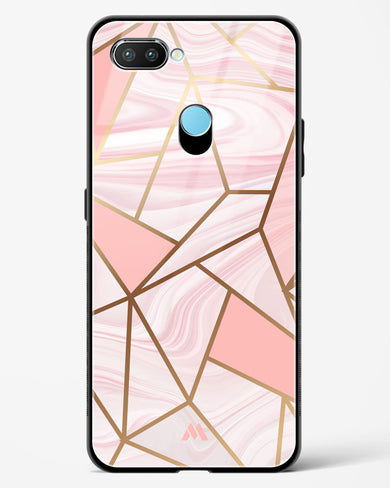 Liquid Marble in Pink Glass Case Phone Cover (Realme)