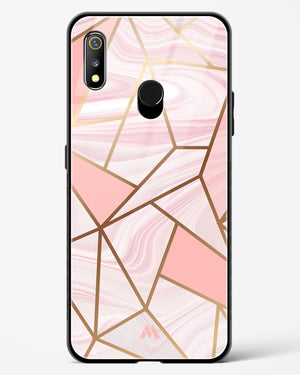 Liquid Marble in Pink Glass Case Phone Cover-(Realme)