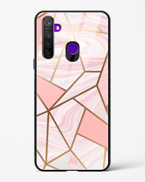 Liquid Marble in Pink Glass Case Phone Cover (Realme)