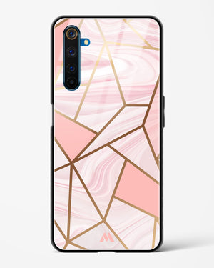 Liquid Marble in Pink Glass Case Phone Cover (Realme)