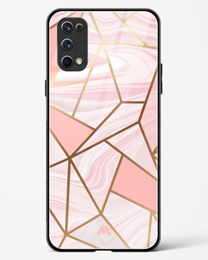 Liquid Marble in Pink Glass Case Phone Cover-(Realme)