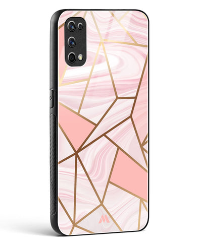 Liquid Marble in Pink Glass Case Phone Cover-(Realme)