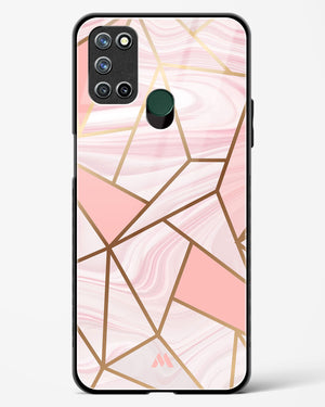 Liquid Marble in Pink Glass Case Phone Cover (Realme)