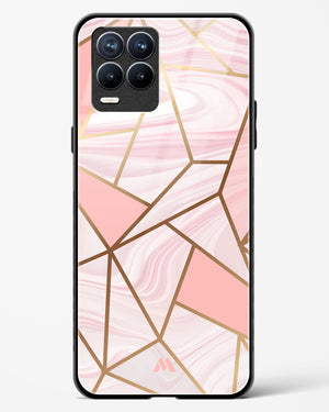 Liquid Marble in Pink Glass Case Phone Cover (Realme)
