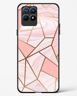 Liquid Marble in Pink Glass Case Phone Cover (Realme)