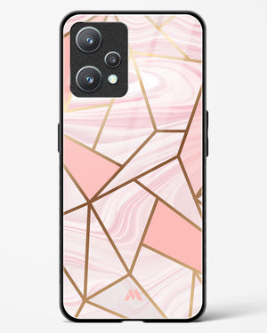 Liquid Marble in Pink Glass Case Phone Cover (Realme)