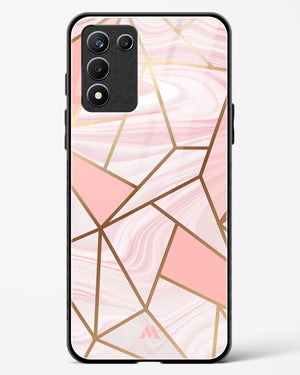 Liquid Marble in Pink Glass Case Phone Cover (Realme)