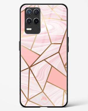 Liquid Marble in Pink Glass Case Phone Cover-(Realme)