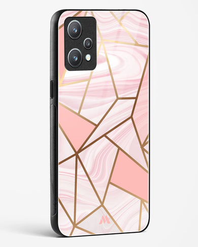 Liquid Marble in Pink Glass Case Phone Cover (Realme)