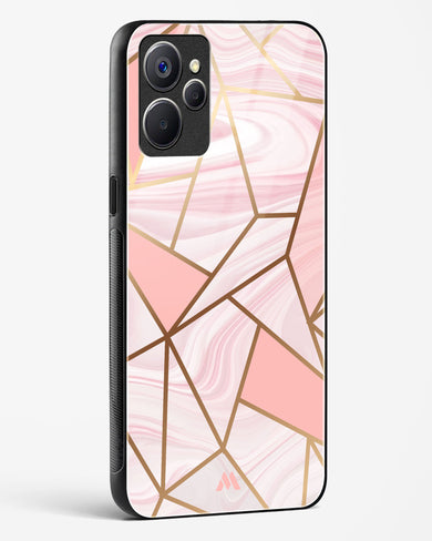 Liquid Marble in Pink Glass Case Phone Cover (Realme)