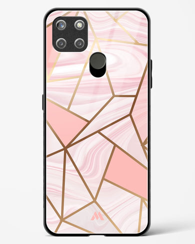 Liquid Marble in Pink Glass Case Phone Cover (Realme)