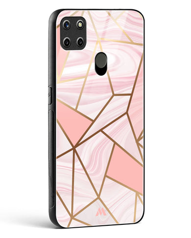 Liquid Marble in Pink Glass Case Phone Cover (Realme)