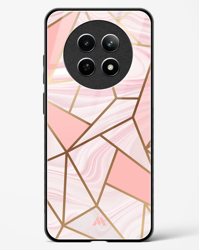 Liquid Marble in Pink Glass Case Phone Cover (Realme)