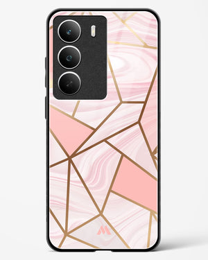 Liquid Marble in Pink Glass Case Phone Cover (Realme)