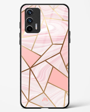Liquid Marble in Pink Glass Case Phone Cover (Realme)