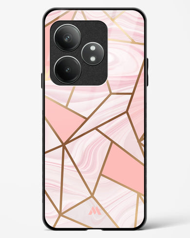 Liquid Marble in Pink Glass Case Phone Cover (Realme)