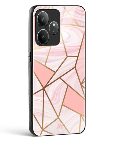 Liquid Marble in Pink Glass Case Phone Cover (Realme)