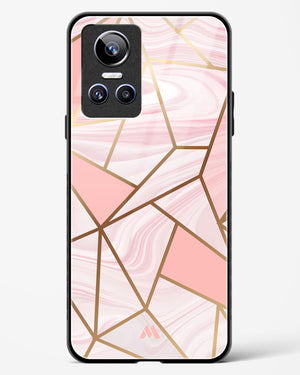 Liquid Marble in Pink Glass Case Phone Cover-(Realme)