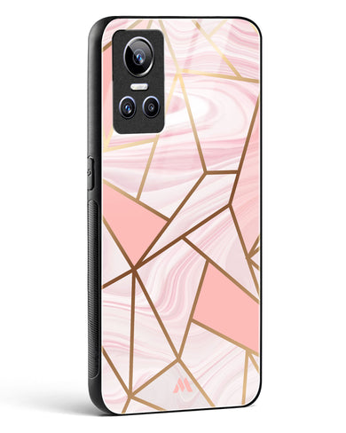 Liquid Marble in Pink Glass Case Phone Cover (Realme)