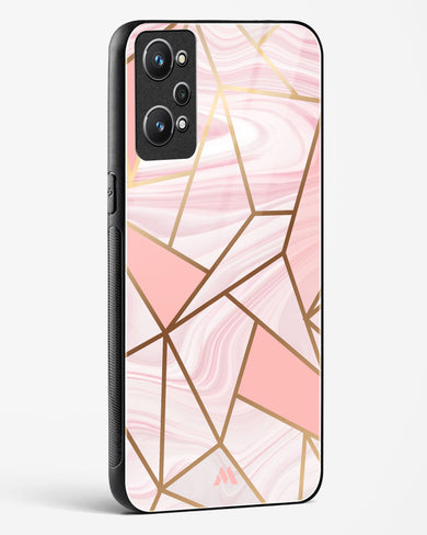 Liquid Marble in Pink Glass Case Phone Cover (Realme)
