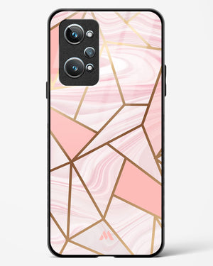 Liquid Marble in Pink Glass Case Phone Cover (Realme)