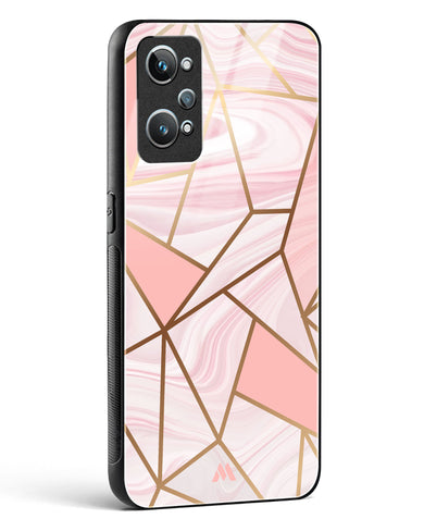 Liquid Marble in Pink Glass Case Phone Cover (Realme)