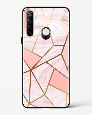 Liquid Marble in Pink Glass Case Phone Cover (Realme)