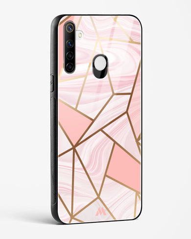 Liquid Marble in Pink Glass Case Phone Cover (Realme)
