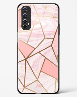 Liquid Marble in Pink Glass Case Phone Cover (Realme)