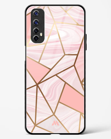 Liquid Marble in Pink Glass Case Phone Cover (Realme)