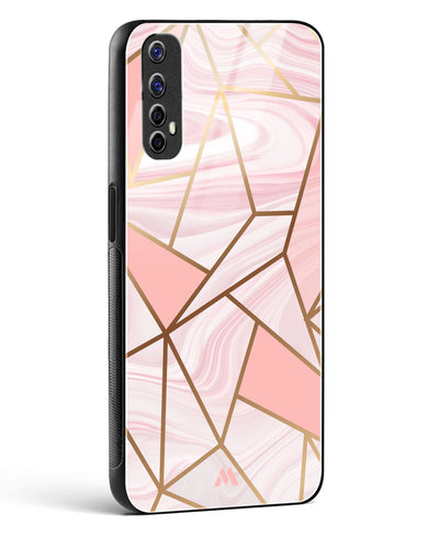 Liquid Marble in Pink Glass Case Phone Cover (Realme)
