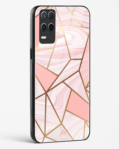 Liquid Marble in Pink Glass Case Phone Cover (Realme)