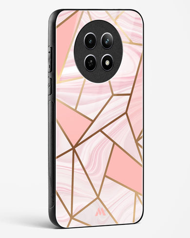 Liquid Marble in Pink Glass Case Phone Cover (Realme)