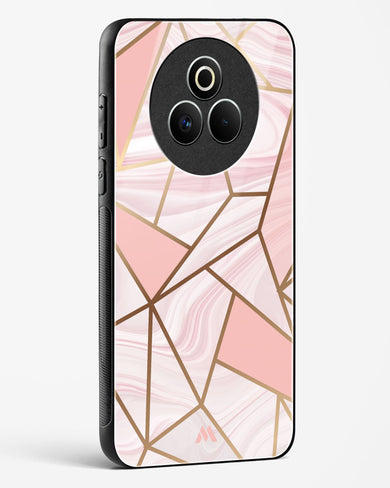 Liquid Marble in Pink Glass Case Phone Cover (Realme)